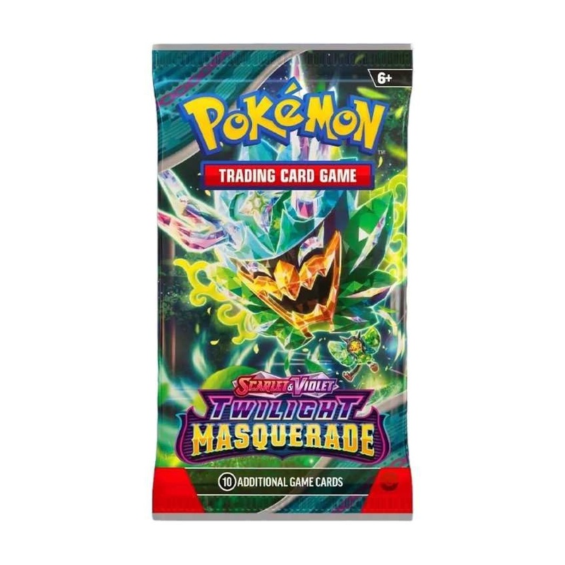 original Pokemon Twilight Masquerade Booster Pack