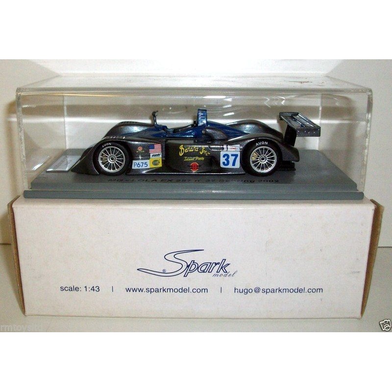 SPARK 1/43 - SCMG03 MG LOLA #37 BANANA JOES SEBRING 2002 FIELD DAYTON DURAND