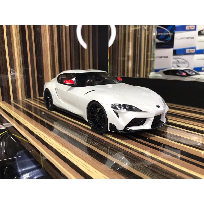 1/18 Toyota Supra GR White Resin Model Car by GT Spirit