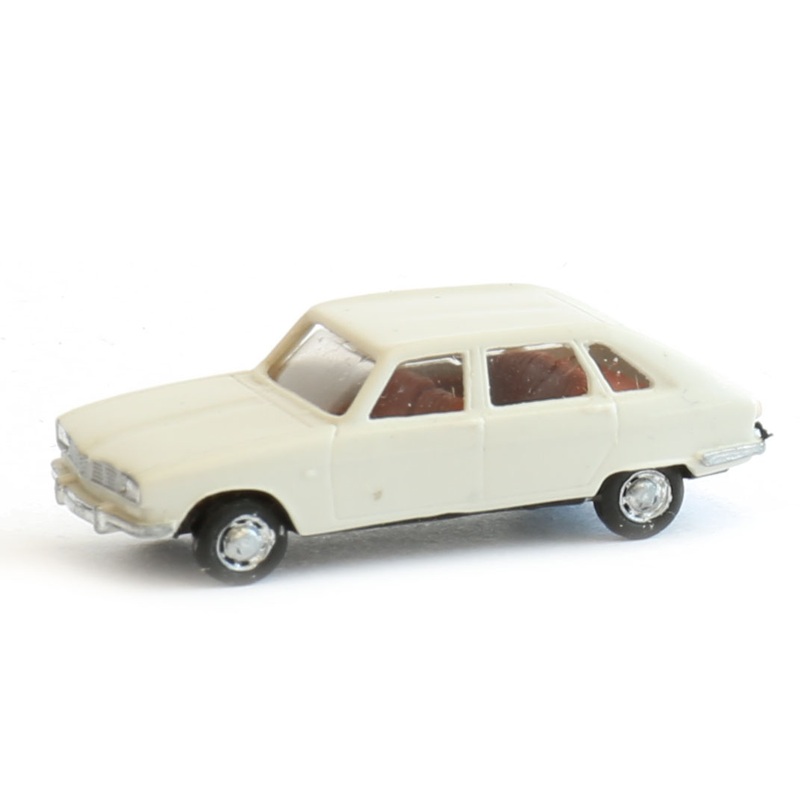 Car Renault R16 white 