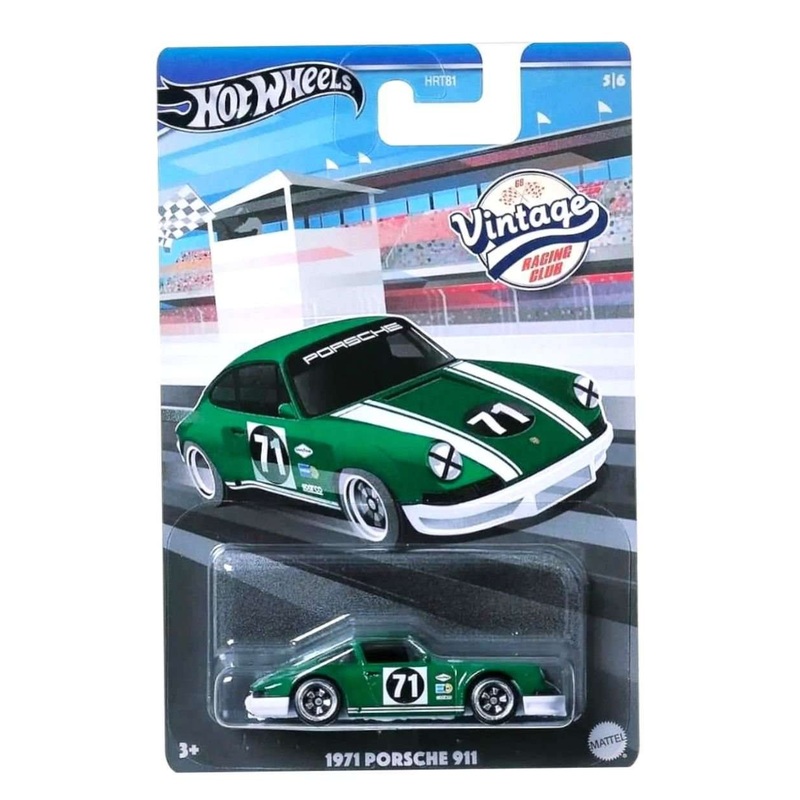 EXCLUSIVE Hotwheels Vintage 1971 Porsche 911