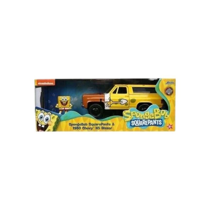 Exclusive SpongeBob squarepants &1980 Chevrolet k5 blazer (box damage)