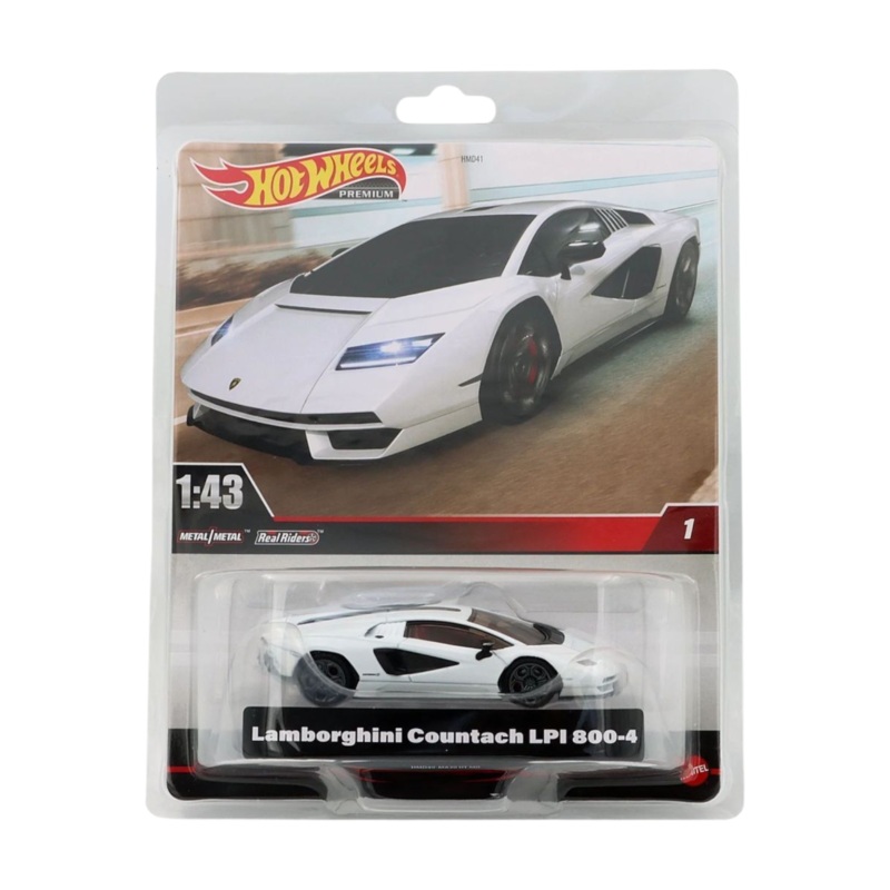 HotWheels Lamborghini Countach LPI 800-4 Imported Premium 1:43 Scale