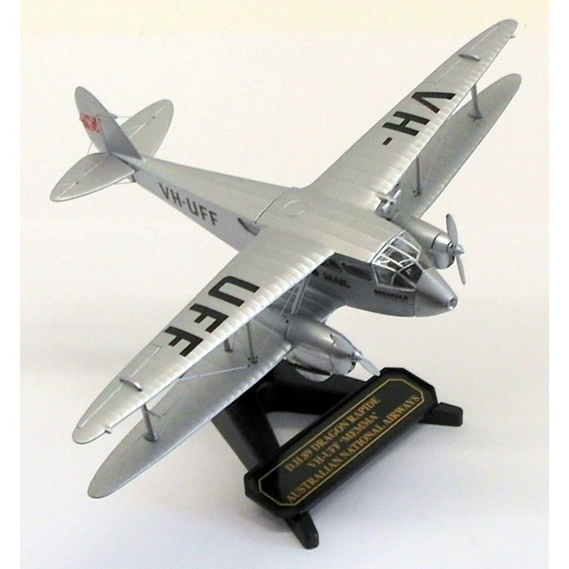 Oxford Diecast 1/72 Scale 72DR013 - DH Dragon Rapide VH-UFF Australian Airways