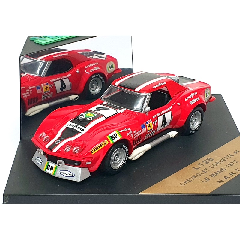 Vitesse 1/43 Scale L128 - Chevrolet Corvette #4 Le Mans 1972 N.A.R.T.