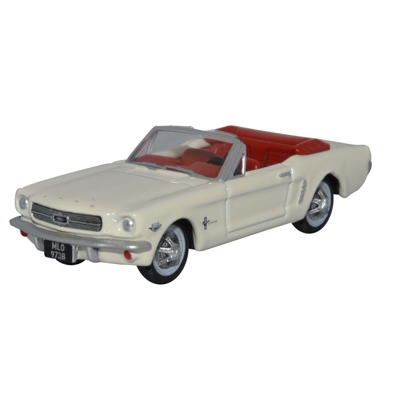 Wimbledon White Ford Mustang Convertible 1