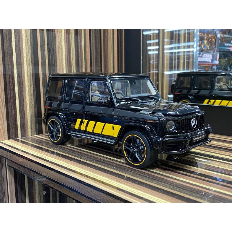 1/18 Diecast Mercedes-Benz G 63 AMG Black Almost Real Scale Model Car