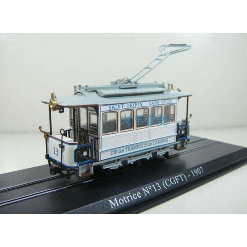 Atlas Trams Motrice No13 (CGFT) - 1907 1:76 Scale