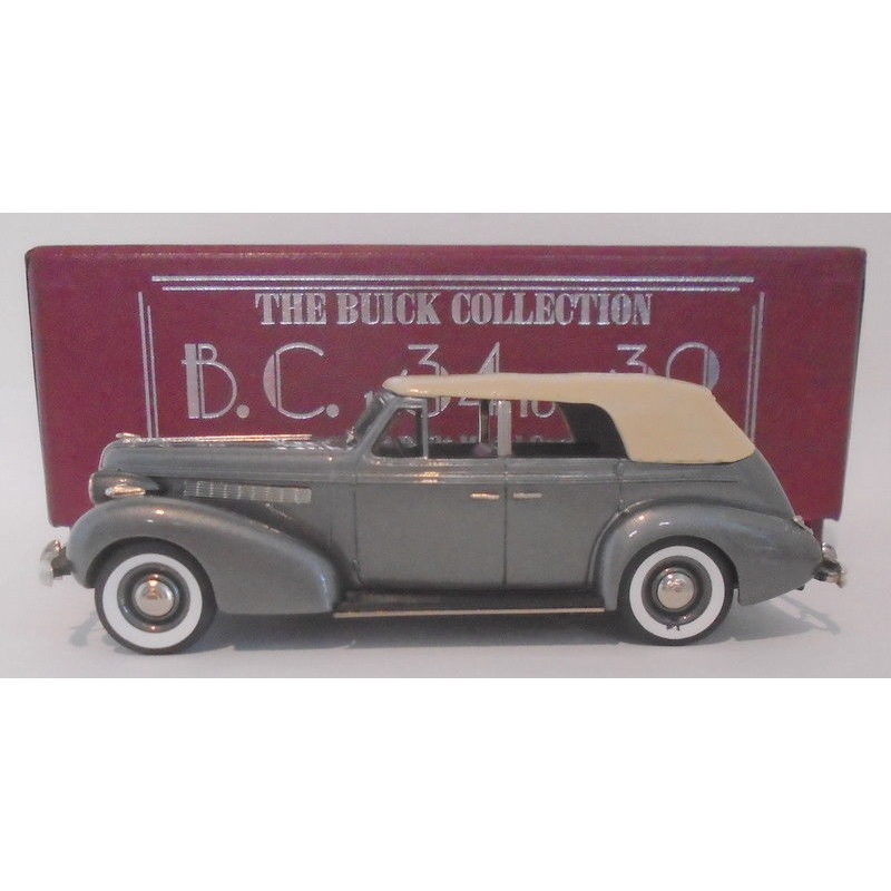 Brooklin Models 1/43 Scale BC015 - 1938 Buick 4-Door Phaeton M-40C Homer Gray