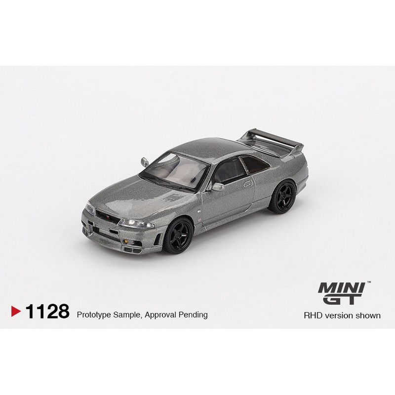 [ETA:  Mar 2026 ] Mini GT 1/64 NISSAN Skyline GT-R Dark Metal Gray (NISMO BCNR33 CRS Version)