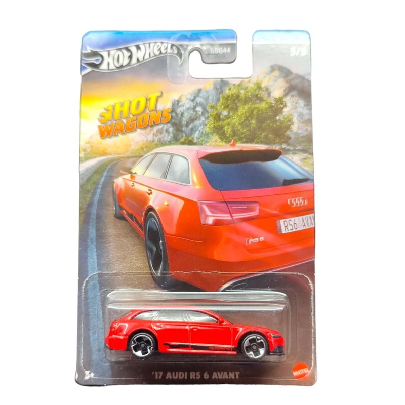 EXCLUSIVE Hotwheels Hot Wagons 17 Audi Rs 6 Avant