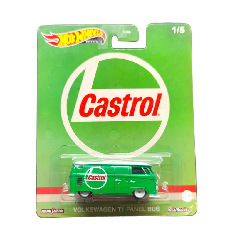 EXCLUSIVE Hotwheels Volkswagen T1 Panel Bus castrol