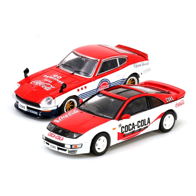 Inno64 1/64 NISSAN FAIRLADY Z (S30) & (S32) Coca-Cola Livery Box Set