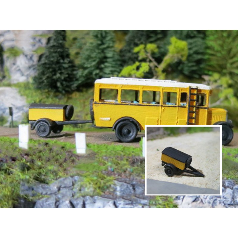 Luggage trailer for Reichspostbus