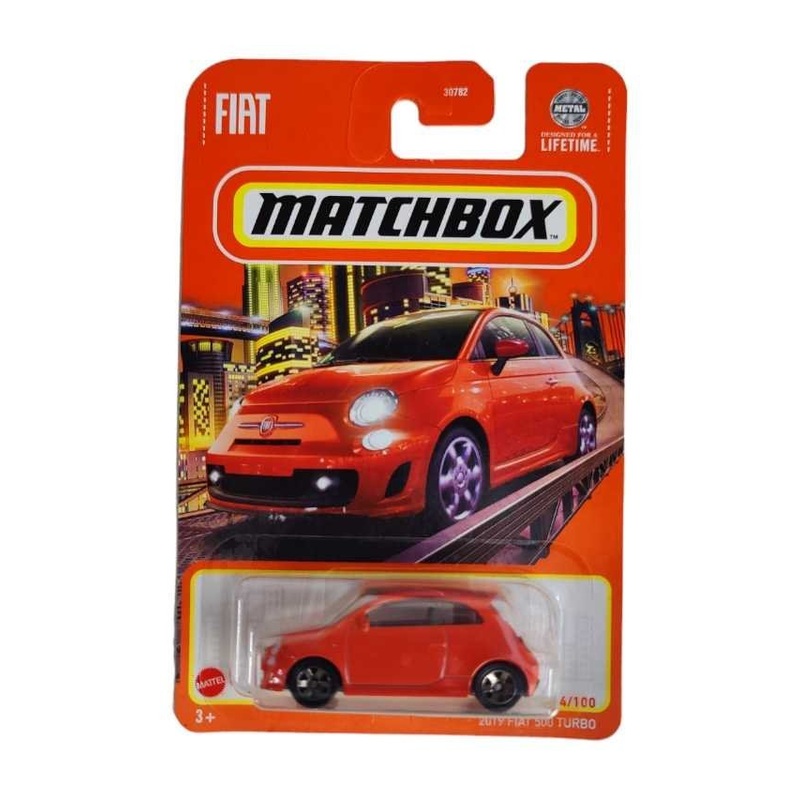 Matchbox 2019 Fiat 500 turbo
