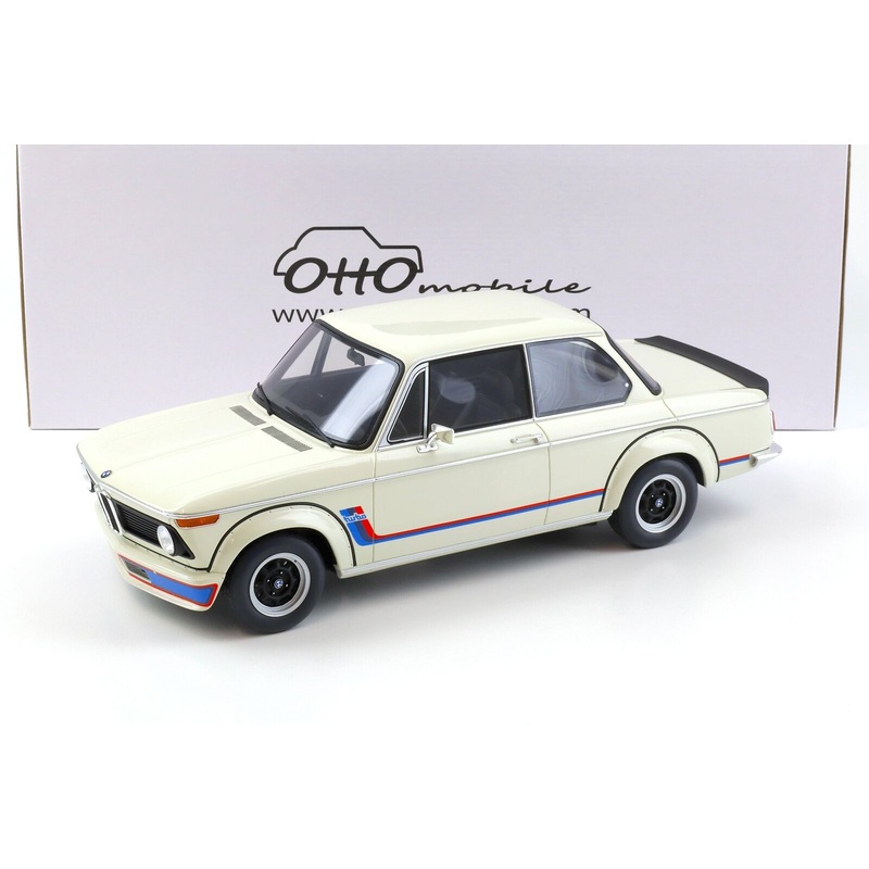Otto 1973 BMW 2002 Turbo Chamonix White 1:12