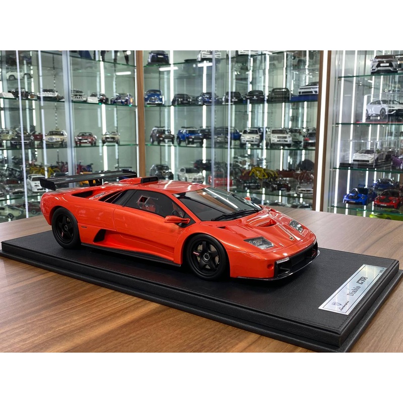 1/12 Resin Model - Lamborghini Diablo GTR Orange by GL Models
