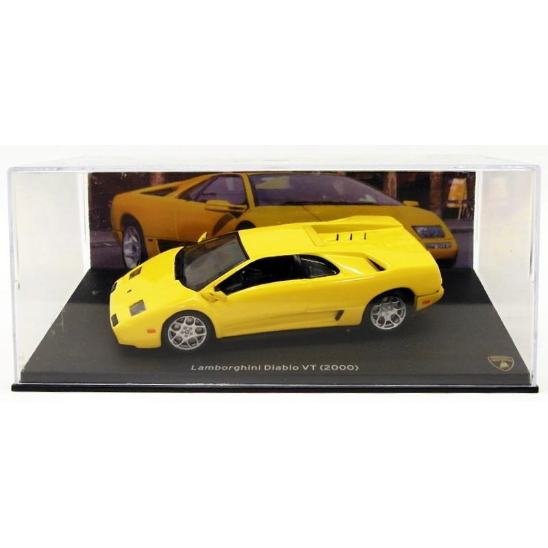 Altaya 1/43 Scale Model Car AT30518Q - Lamborghini Diablo VT 2000