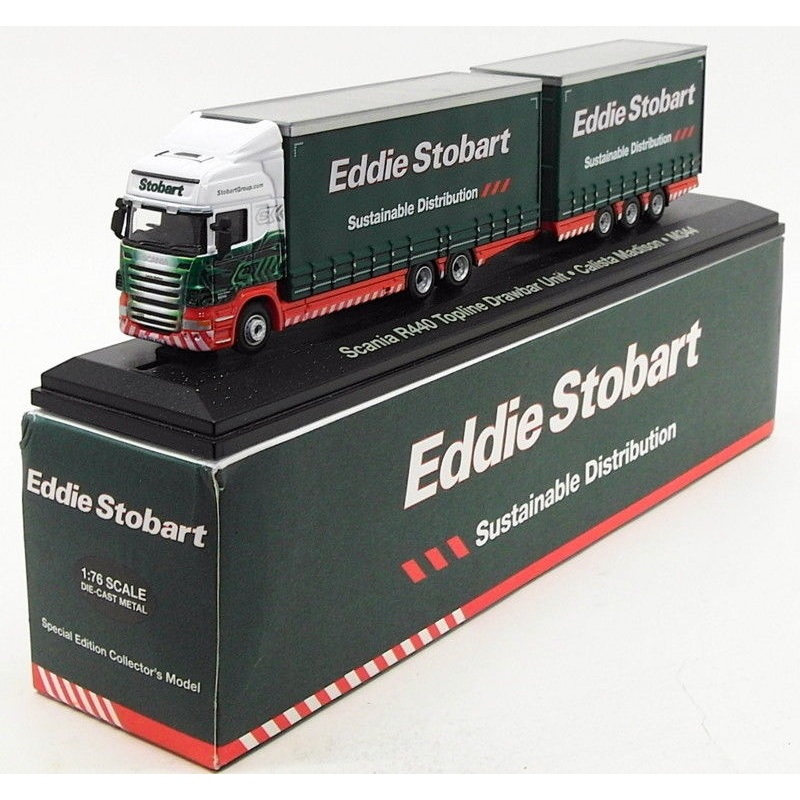 Atlas Editions 1/76 Scale 4 649 132 - Scania R440 Topline Drawbar Unit Madison