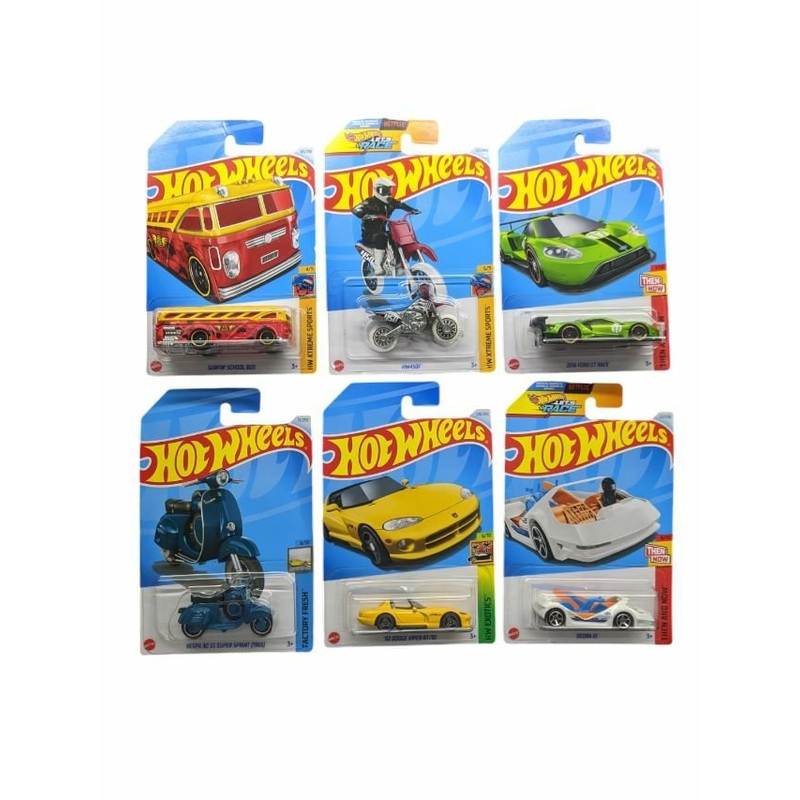 EXCLUSIVE Hot Wheels indian Car Mainlines (179 Each) as set of six nb 10