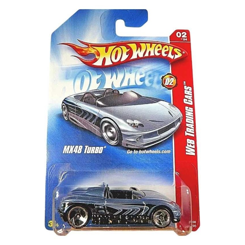 Exclusive Hotwheels Web Trading cars Mx48 Turbo
