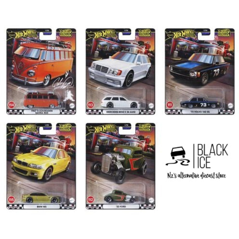 Hot Wheels 1/64 BOULEVARD 2024 MIX 5 (Set of 5)