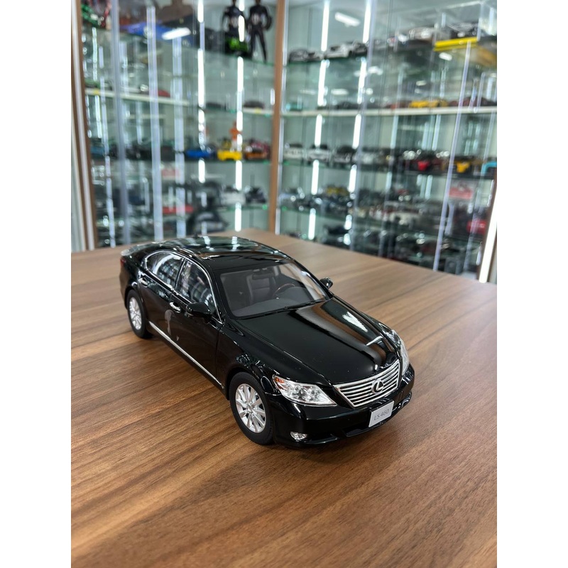 1/18 Diecast Norev Lexus LS 460  Black | Full Opening Model Car