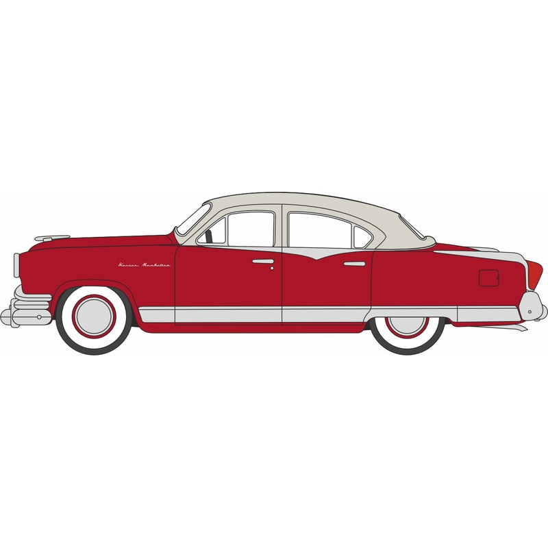 1953 Kaiser Manhattan Copper Dust/Australian Beige 1:87