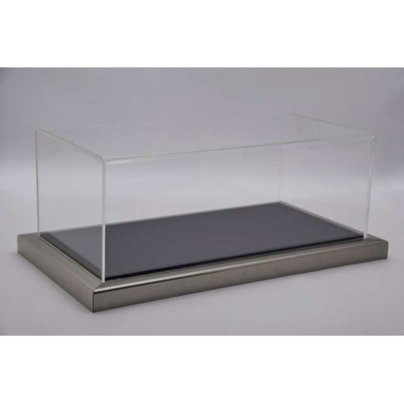 Atlantic Case Dieppe Premium Acrylic Display Case with Metal Frame and Carbon Fiber Base 1:12