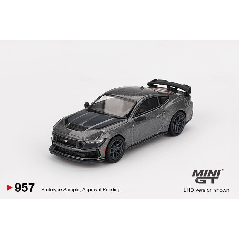 [ETA:  Dec 2025 ] Mini GT 1/64 Ford Mustang Dark Horse  2024 Carbonized Gray