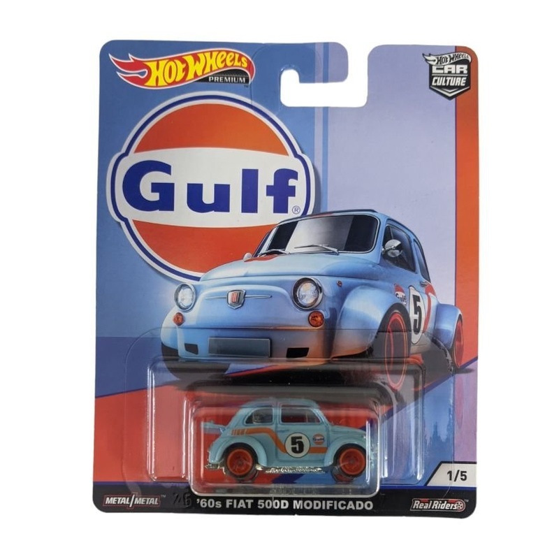 Exclusive Hotwheels 60 Fiat 500D Modifcado