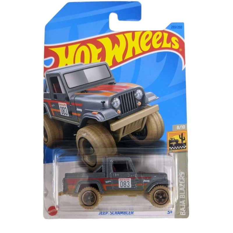 EXCLUSIVE Hotwheels Jeep Scrambler
