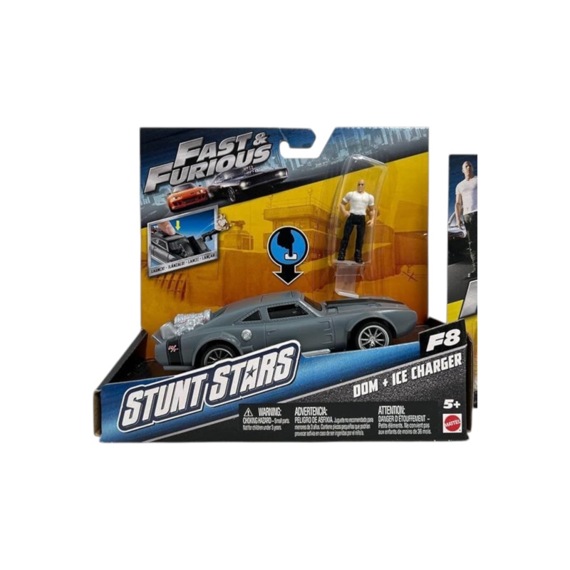 Fast & Furious 8 Stunt Stars  Dom + Ice Charger 1:32 Scale