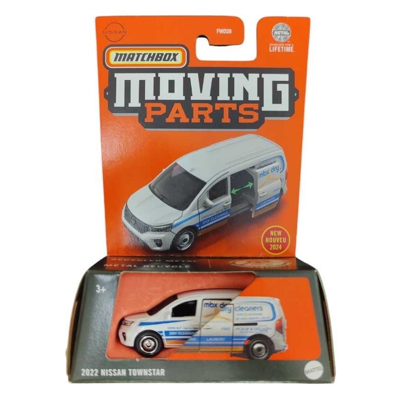 Matchbox moving parts 2022 nissan Townstar