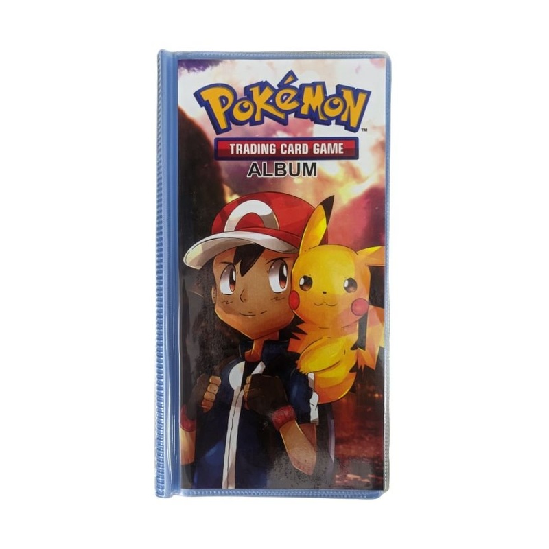 Pokemon Trading Card Game Album 3 card Per Pg