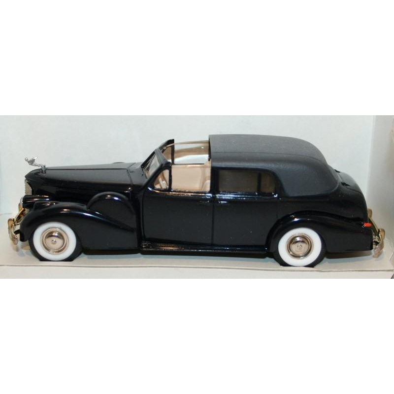 RexToys 1/43 Scale Diecast - 1938-1940 Cadillac V16 Coupe De Ville Open - Blue