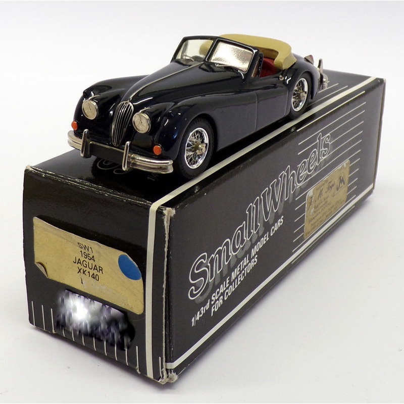 Small Wheels 1/43 Scale SW1 - 1954 Jaguar XK140 - Dark Blue 1 Of 50