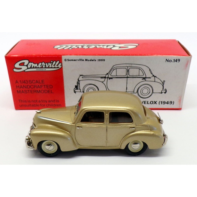 Somerville Models 1/43 Scale 149 - 1949 Vauxhall L-Type Velox - Bronze