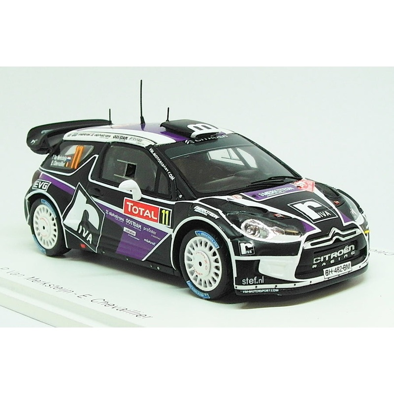 Spark 1/43 Scale S3329 - Citroen DS3 WRC #11 - Monte Carlo 2012
