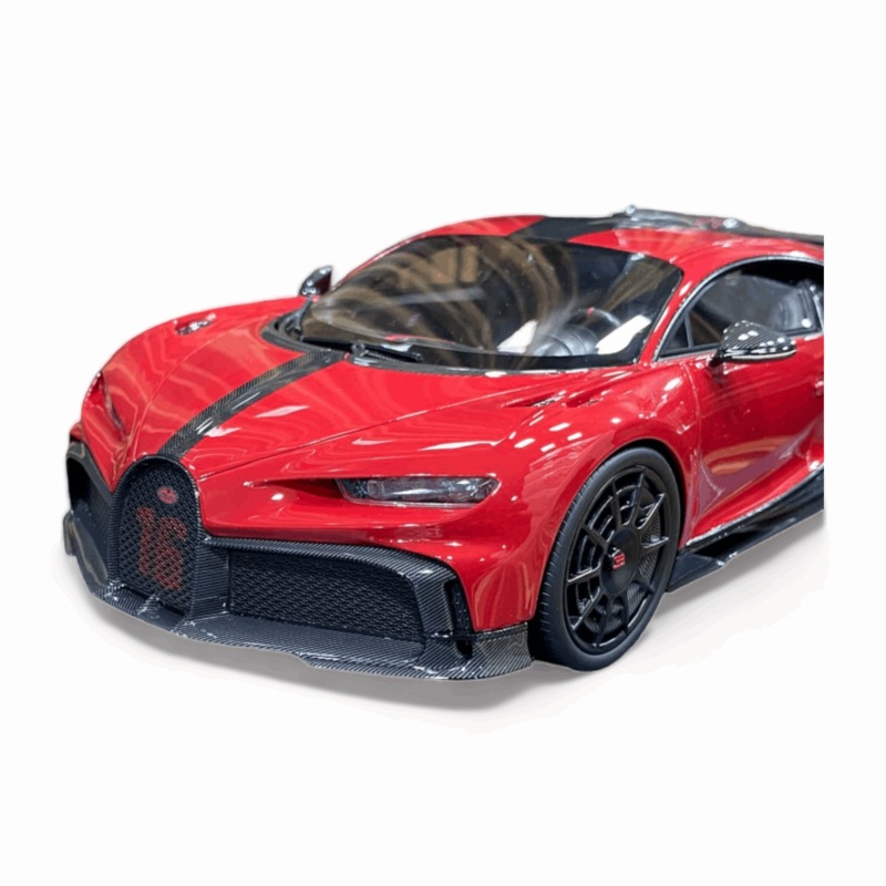 1/18 Bugatti Chiron Pur Sport 10/69 Italian Red by MR Collection