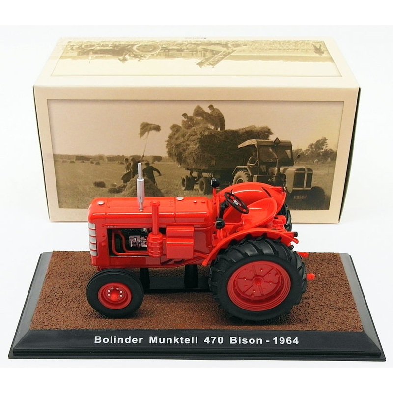 Atlas Editions 1/32 Scale Model Tractor 7 517 005 - 1964 Bolinder Munktell 470