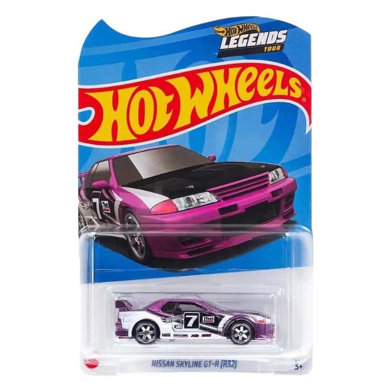 Exclusive Hotwheels Nissan Skyline Gt-R (R32) with protector