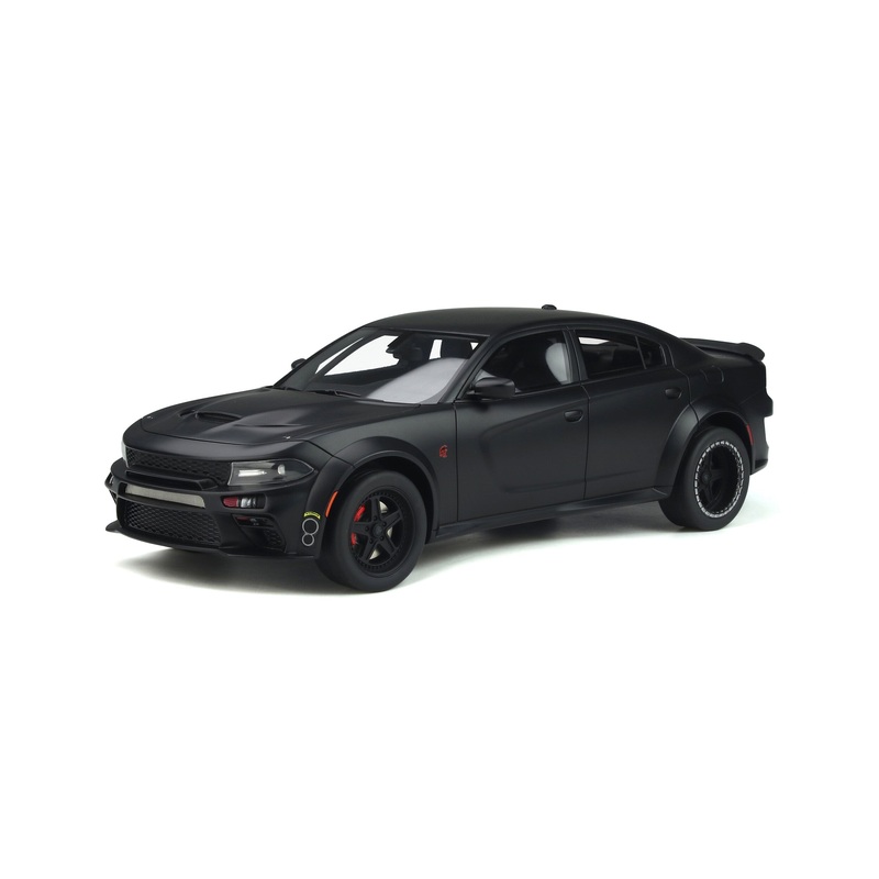 GT Spirit 2020 Dodge Charger SRT Hellcat Widebody Tuned by Speedkore Matte Black 1:18 RESIN, SEALED