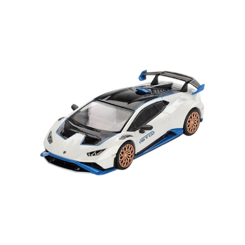 Mini GT Lamborghini Huracan STO (Bianco Asopo) Code-788 1:64 Scale