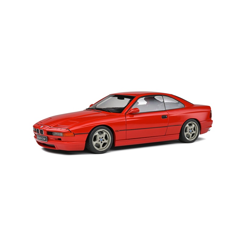 Solido 1990 BMW E31 850 CSi Coupe Brilliant Red 1:18