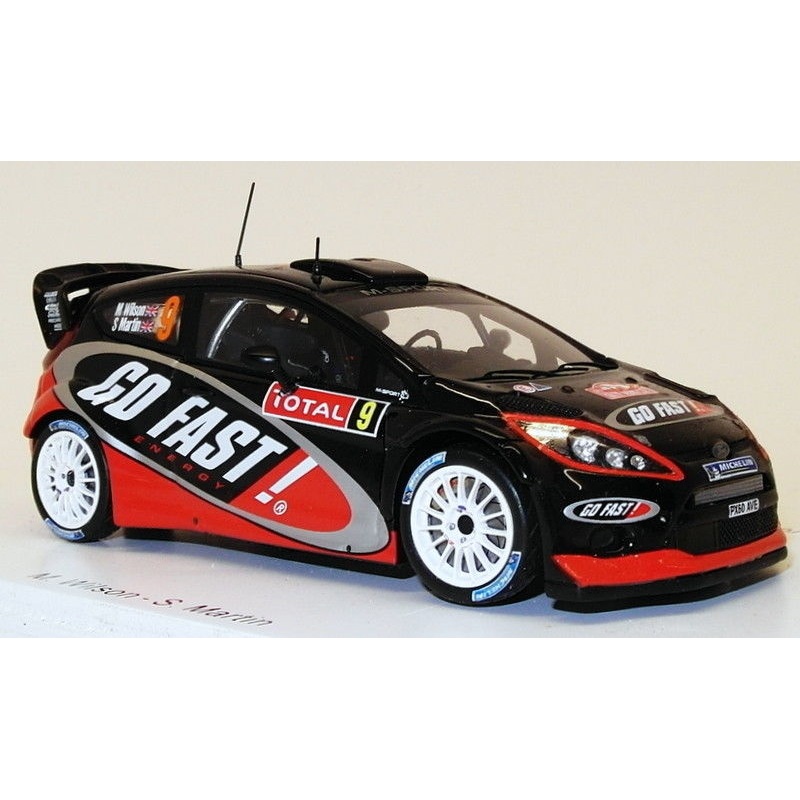 Spark 1/43 Scale S3344 - Ford Fiesta RS #9 11Th WRC M.Carlo 2012 Wilson/Martin