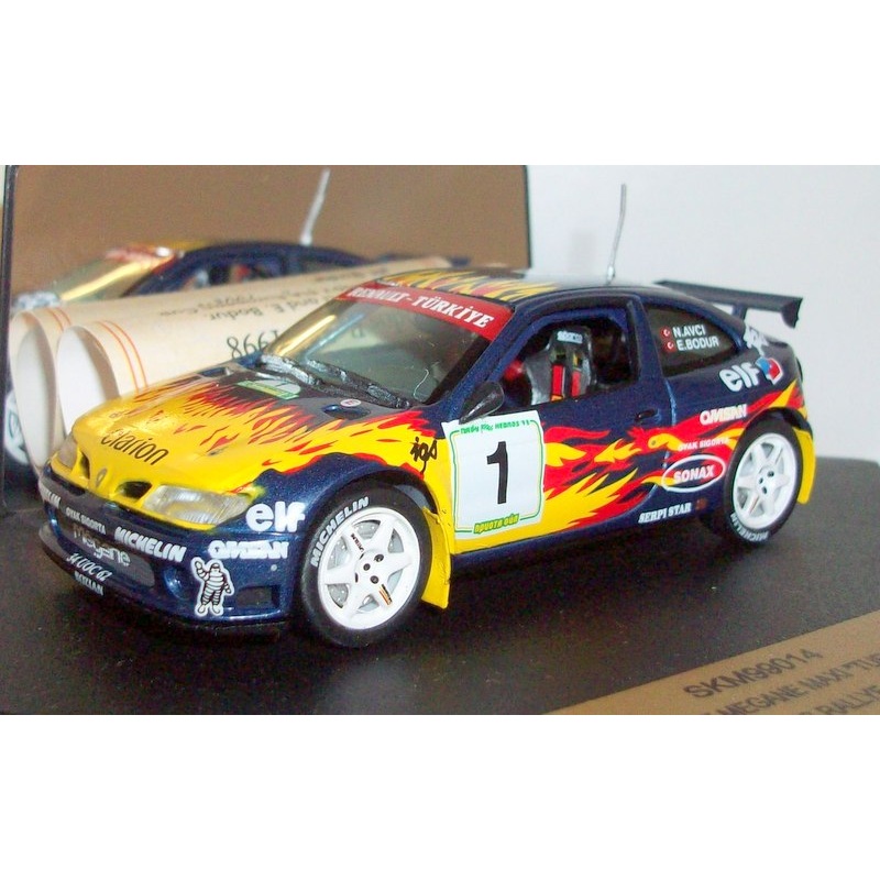 Vitesse 1/43 Scale - SKM99014 Renault Megane Maxi Turquey Hebros rally 1998