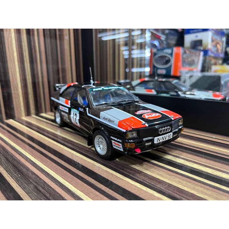 1/18 Audi Quattro Coupe 1981 Rally de Portugal Sun Star Black