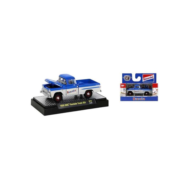1959 gmc fleetside truck 4*4 M2 machine 1:64 Scale