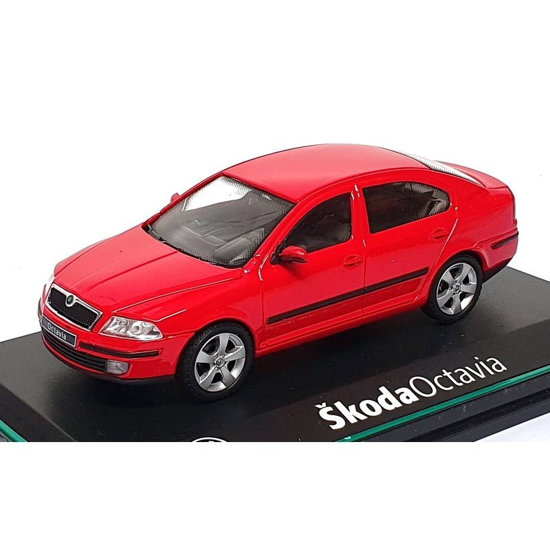 Abrex 1/43 Scale Diecast 143AB001B - Skoda Octavia - Red
